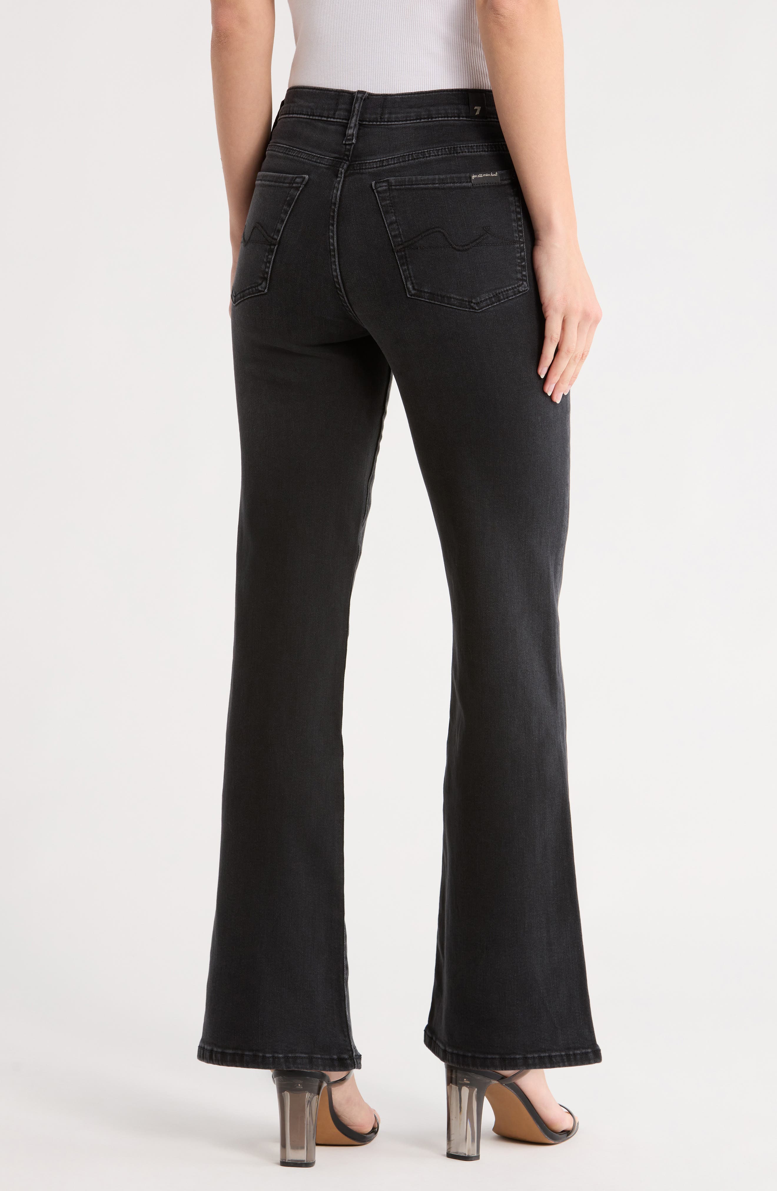7 For All Mankind Alexa High Waist Wide Leg Jeans