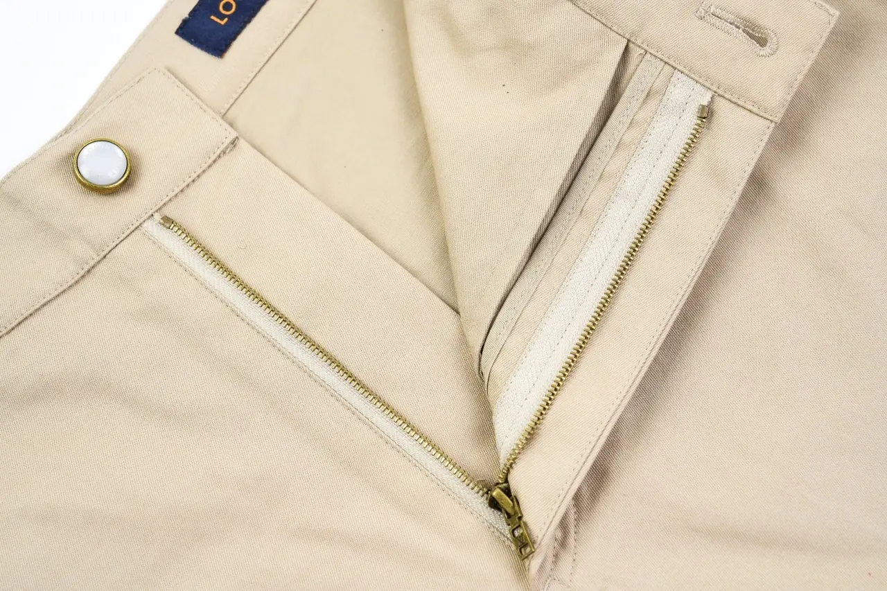 Louis Vuitton Khaki Multi Pocket Embroidered Cargo Pants product photo from LabelPicks