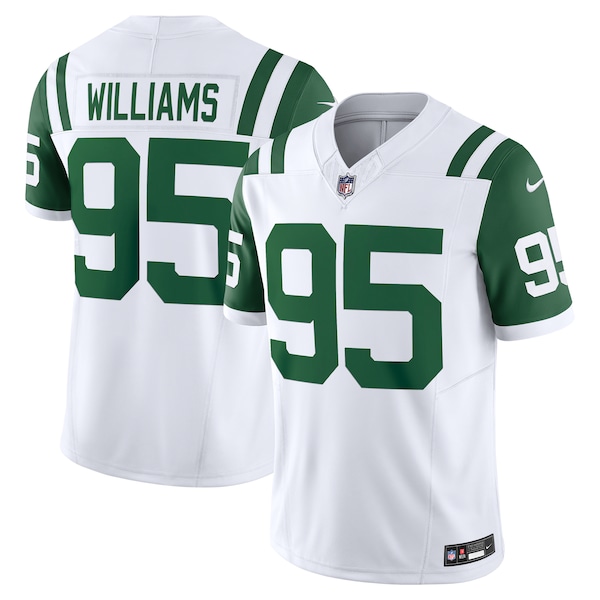 Quinnen Williams New York Jets Nike Classic Alternate Vapor F.U.S.E. Limited Jersey - White