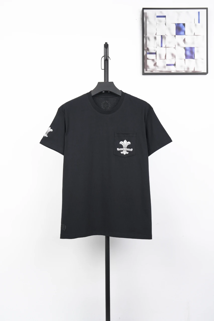 Chrome Hearts Black Distressed Sanskrit Iris T-Shirt product photo from LabelPicks