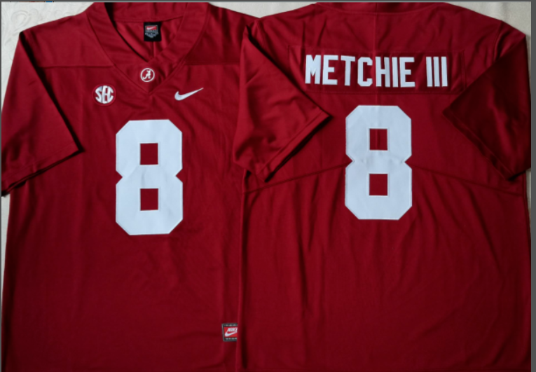 John Metchie III NCAA Alabama Crimson Tide crimson tideNike Vapor Limited Jersey