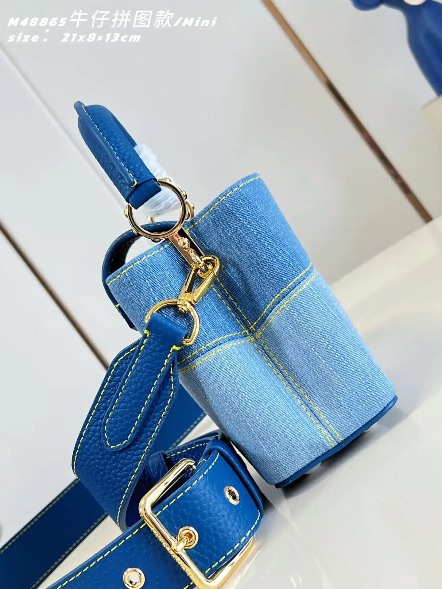 Louis Vuitton Capucines Denim Top Handle Bag product photo from LabelPicks