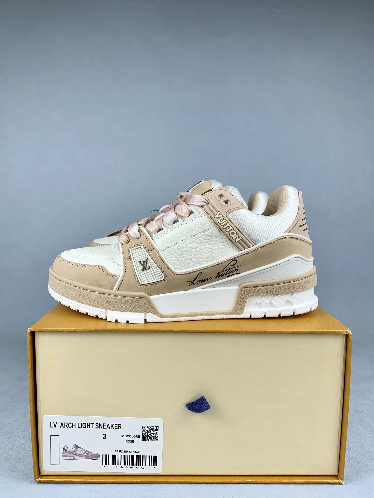 Louis Vuitton LV Archlight Sneaker - Beige and Brown product photo from LabelPicks