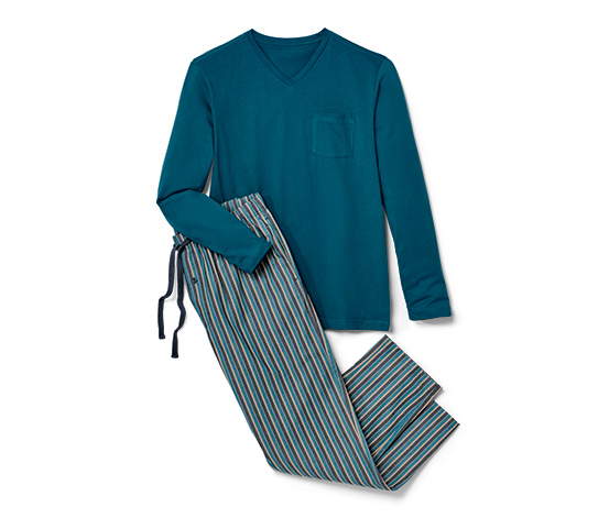 Pyjama mit gewebter Hose