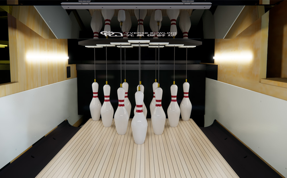 SunEye bowling string pinsetters machine feature intelligent control systems
