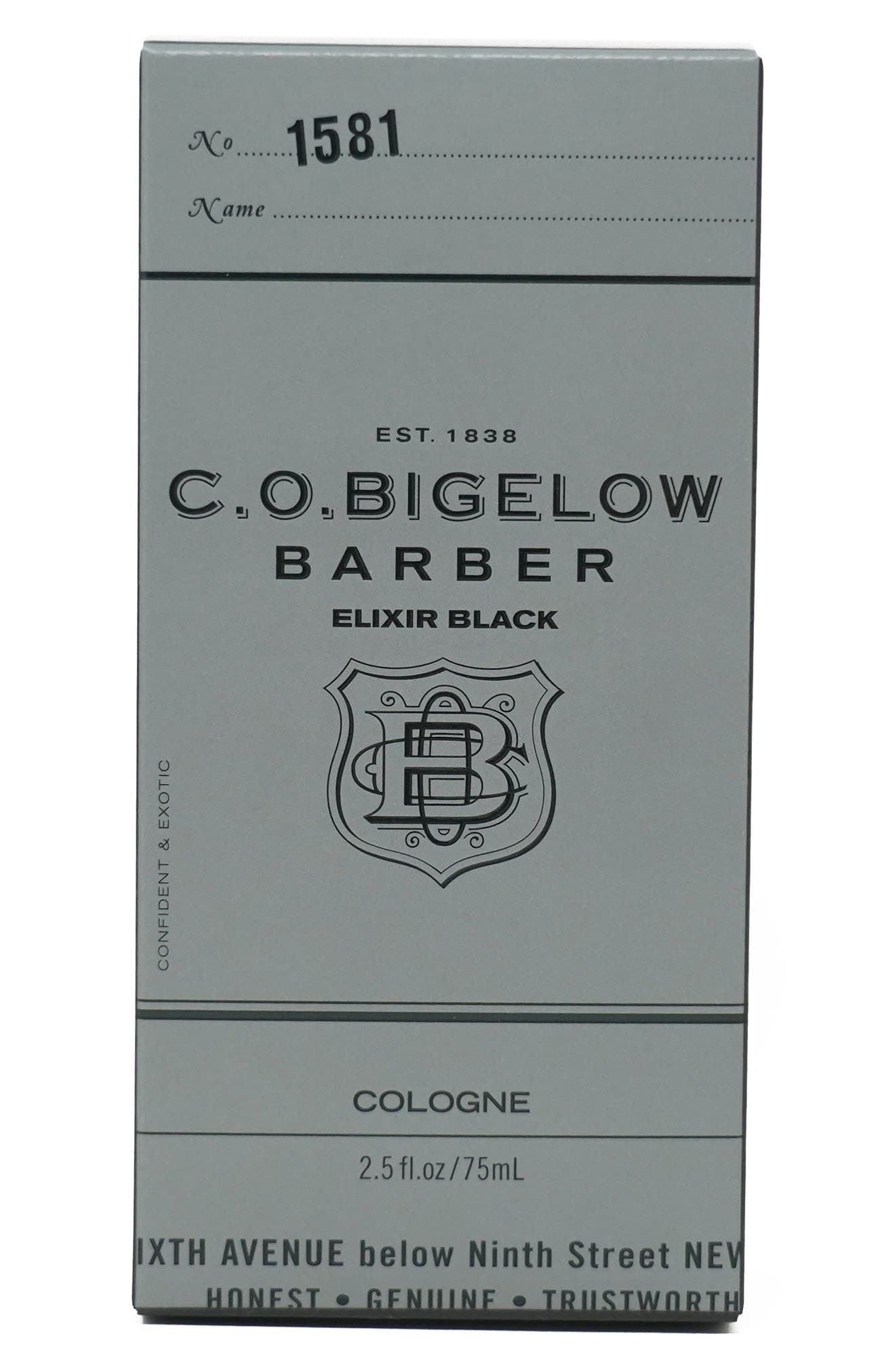 C.O. Bigelow 1581 Cologne Elixir Black