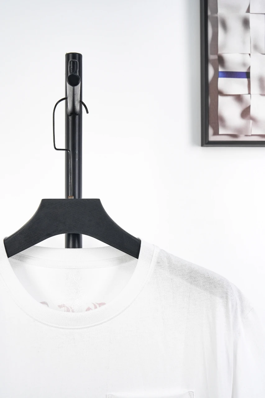 Chrome Hearts White Vertical Sanskrit Cross T-Shirt product photo from LabelPicks