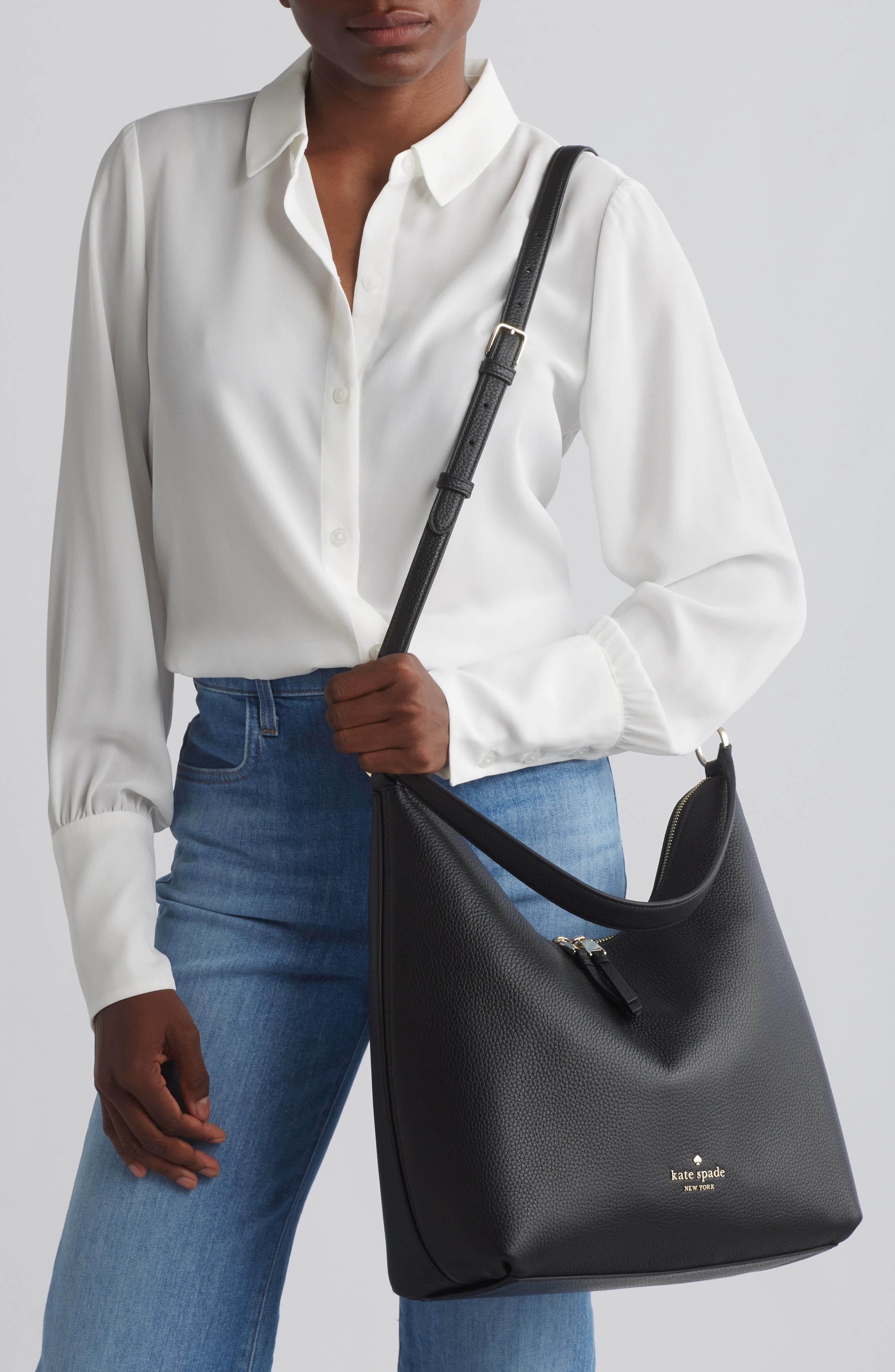 Kate Spade New York leather shoulder bag