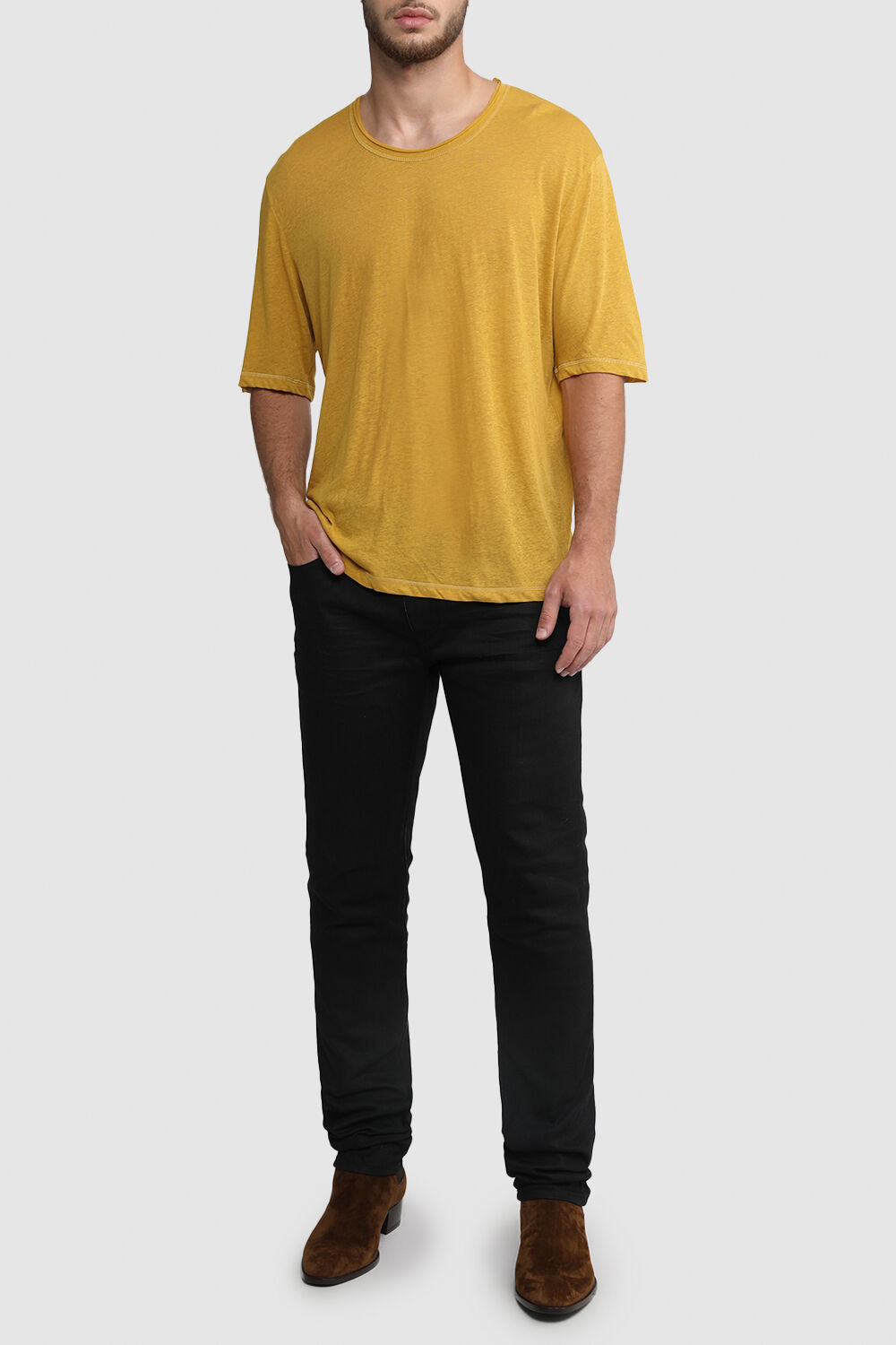 SAINT LAURENT מכנסי סקיני ג'ינס