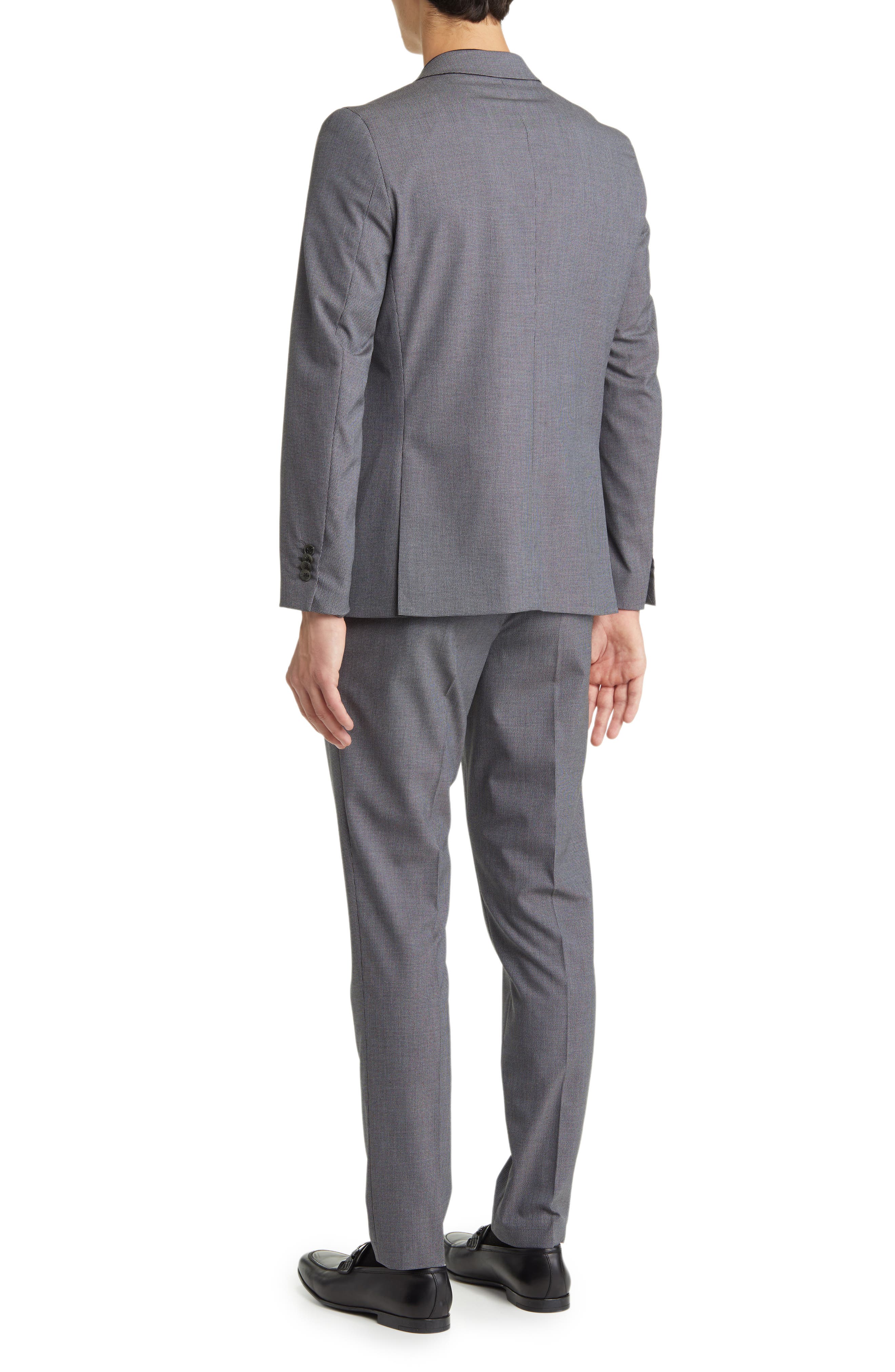 SAVILE ROW CO Microcheck Suit
