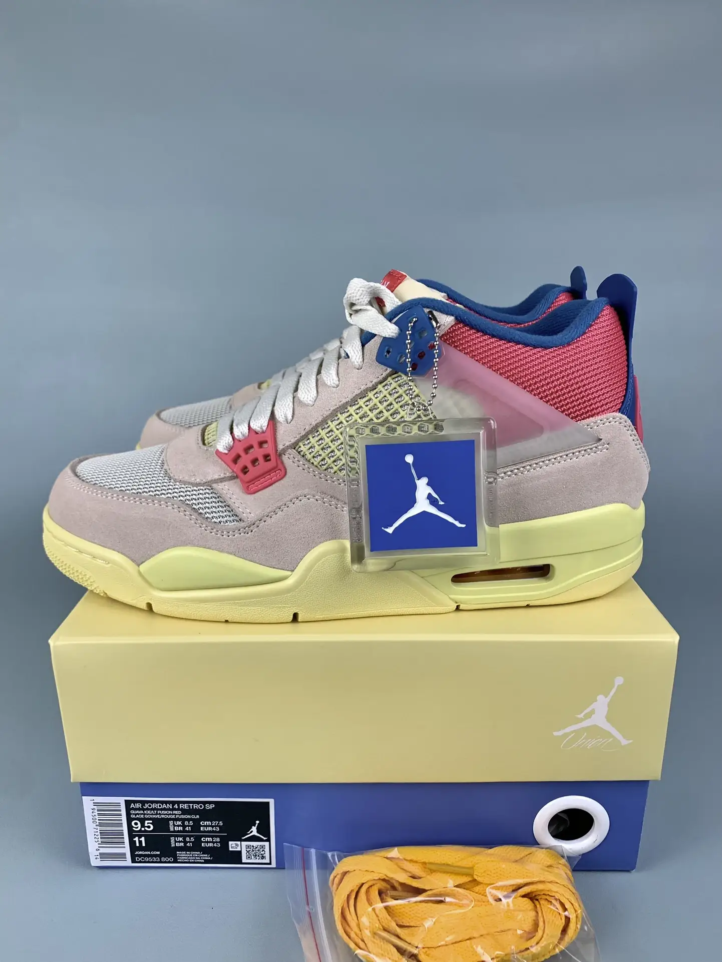 Union LA x Air Jordan 4 “Guava Ice” Shoes product photo from LabelPicks