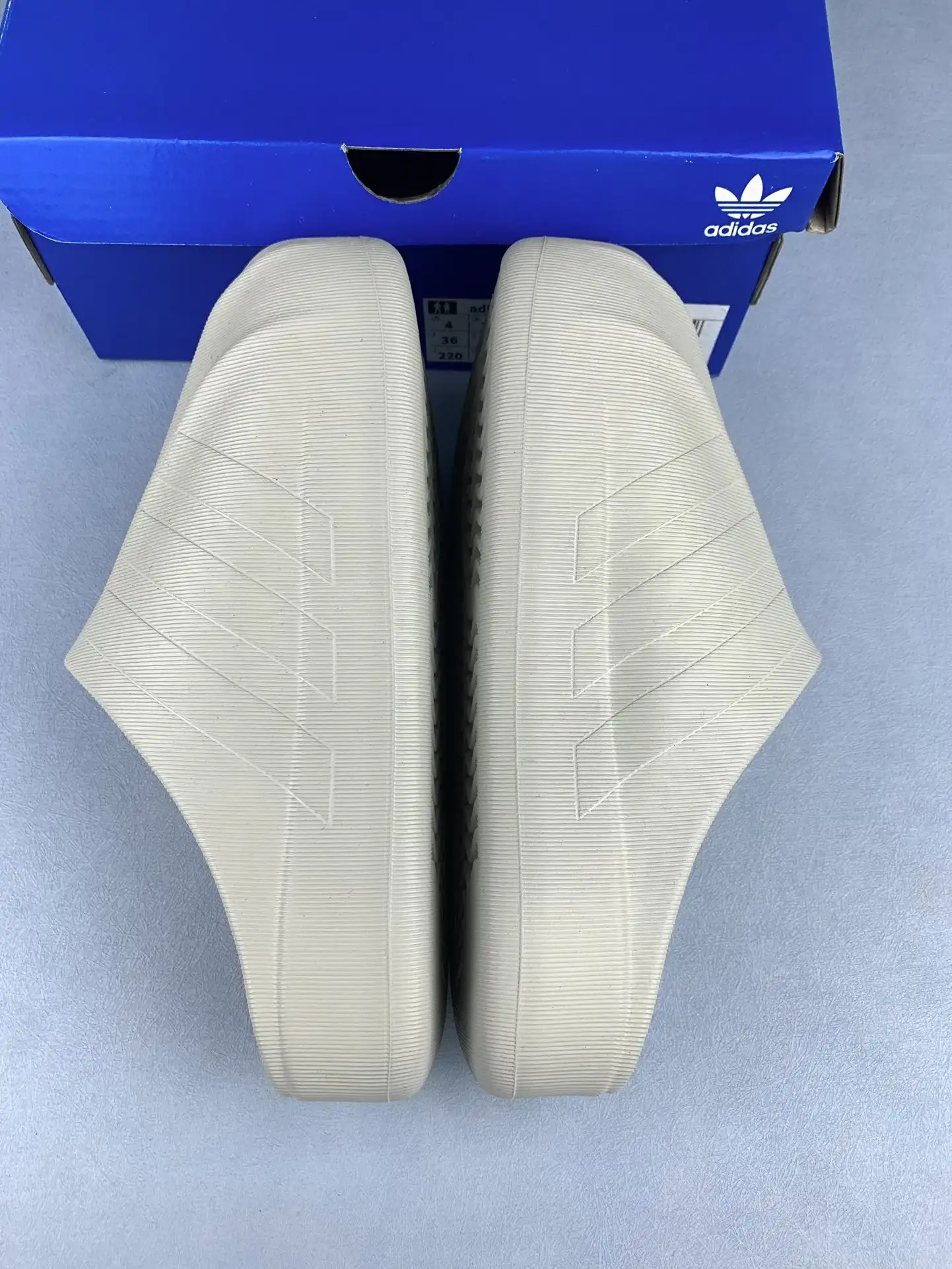 adidas Adifom Superstar Mule Putty Grey Shoes product photo from LabelPicks