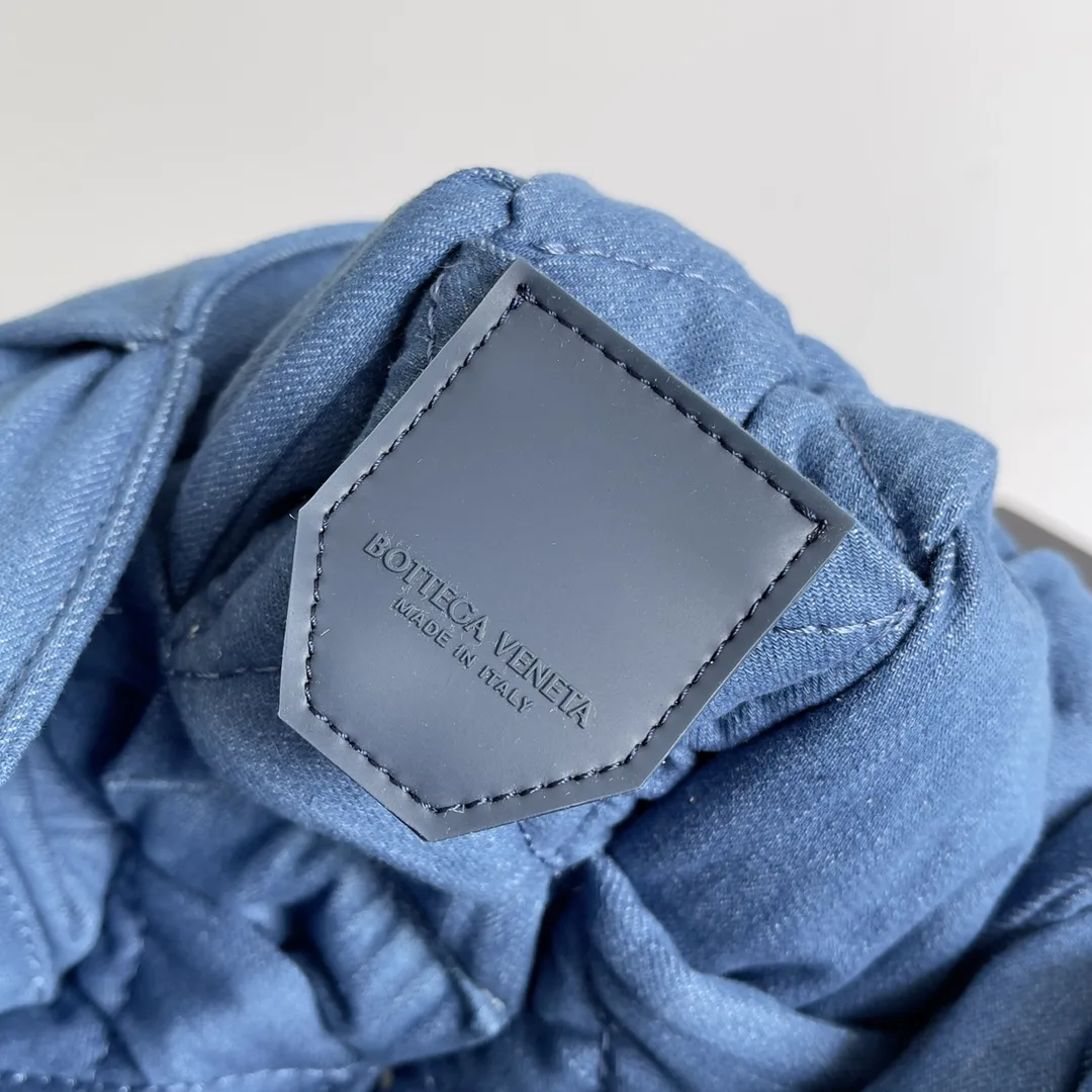 Bottega Veneta Cassette Blue Nylon Belt Bag product photo from LabelPicks