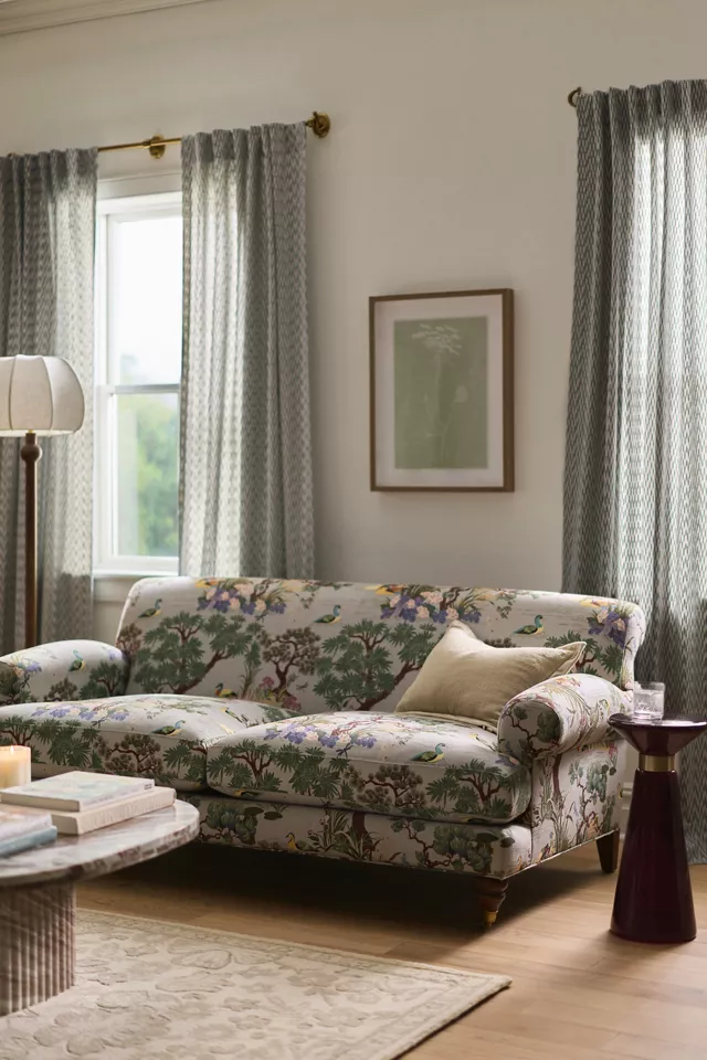 Bernadette Scroll-Arm Sofa