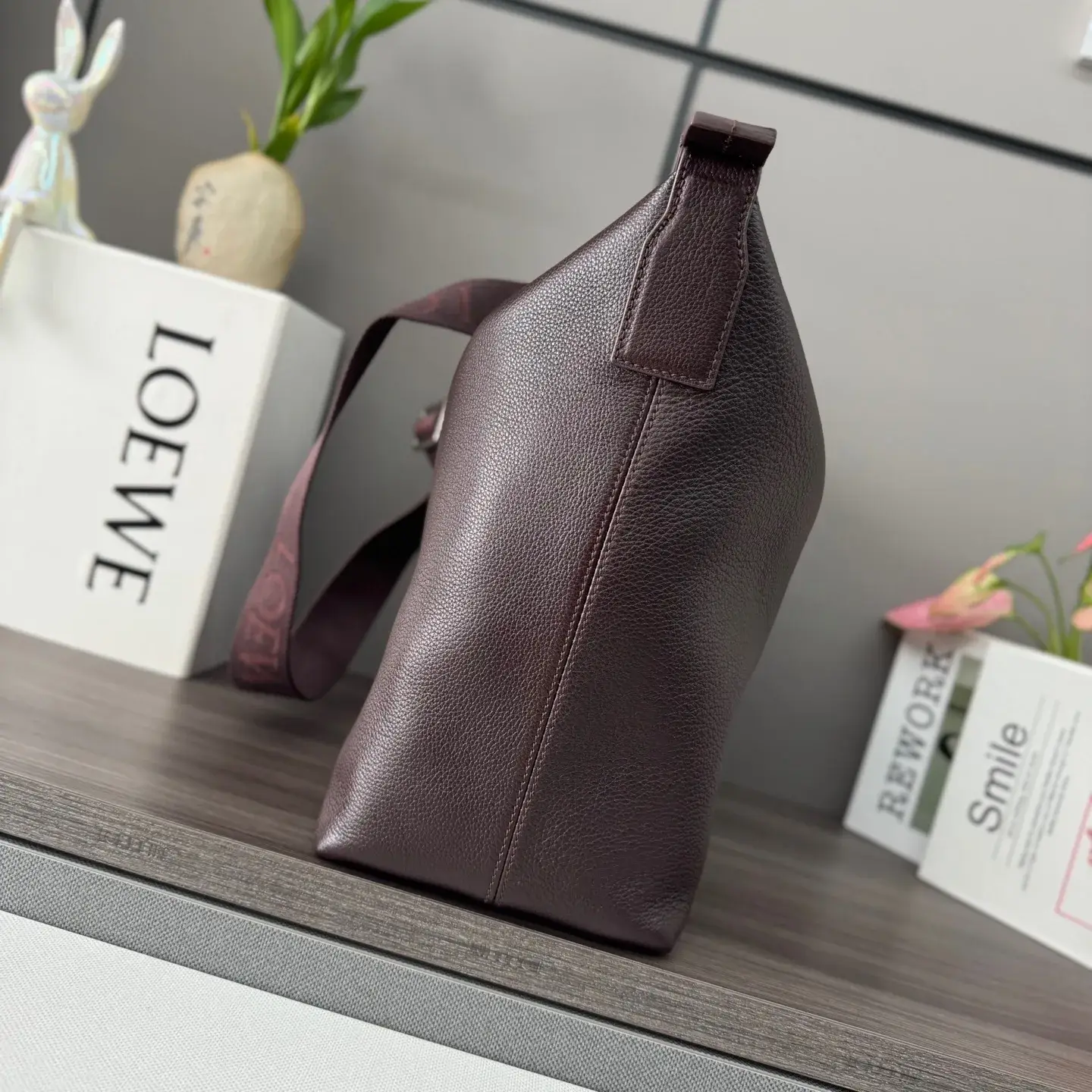 Loewe Grained Leather Shoulder Bag product photo from LabelPicks