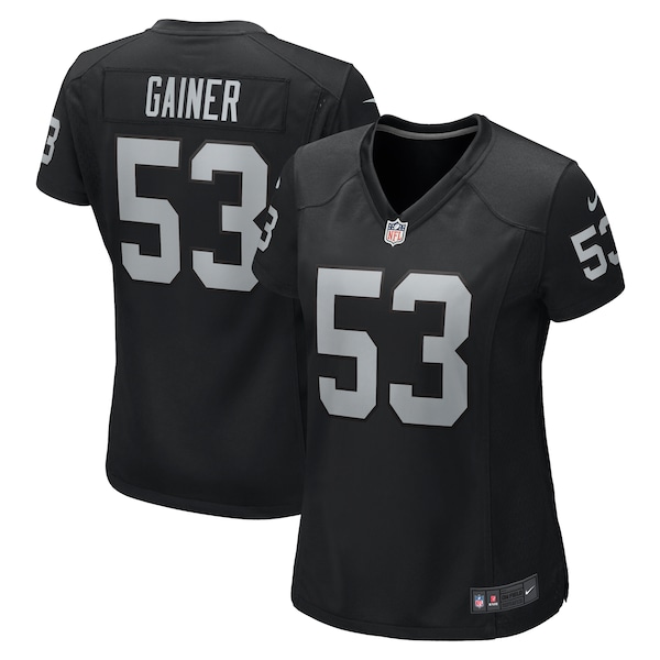 Amari Gainer Las Vegas Raiders Nike Women's  Game Jersey -  Black