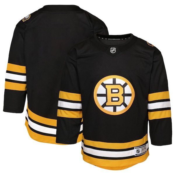 Boston Bruins Preschool Home Replica Jersey - Black