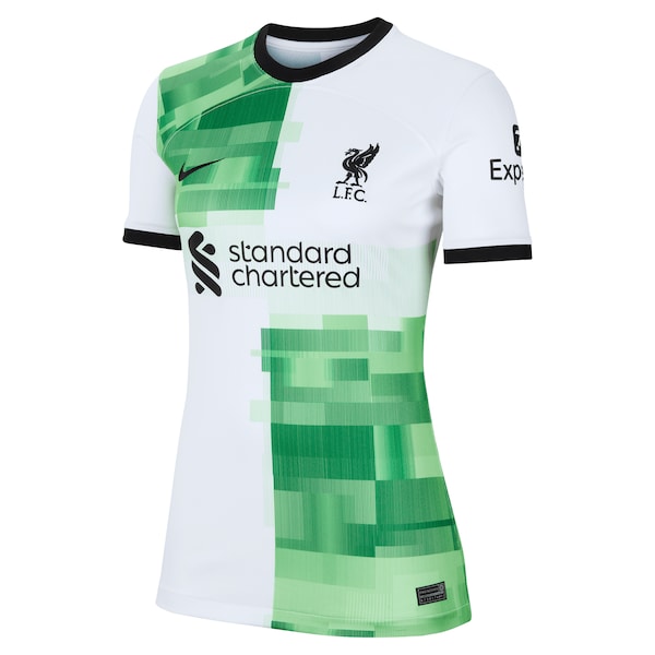 Liverpool Nike Women's 2023/24 Away Replica Custom Jersey - White