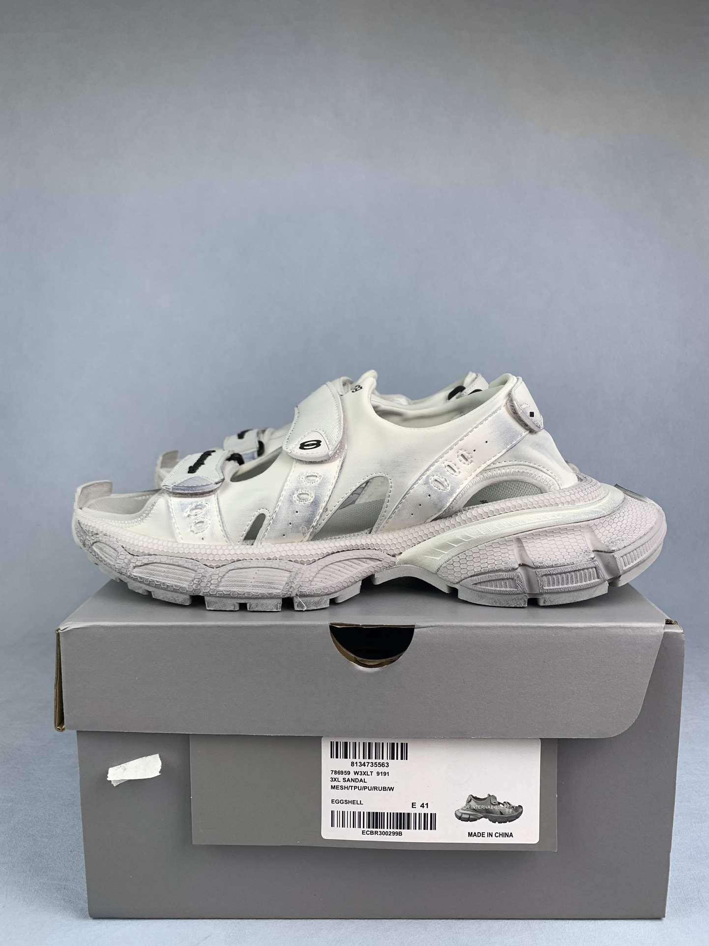 3XL Sandals in White