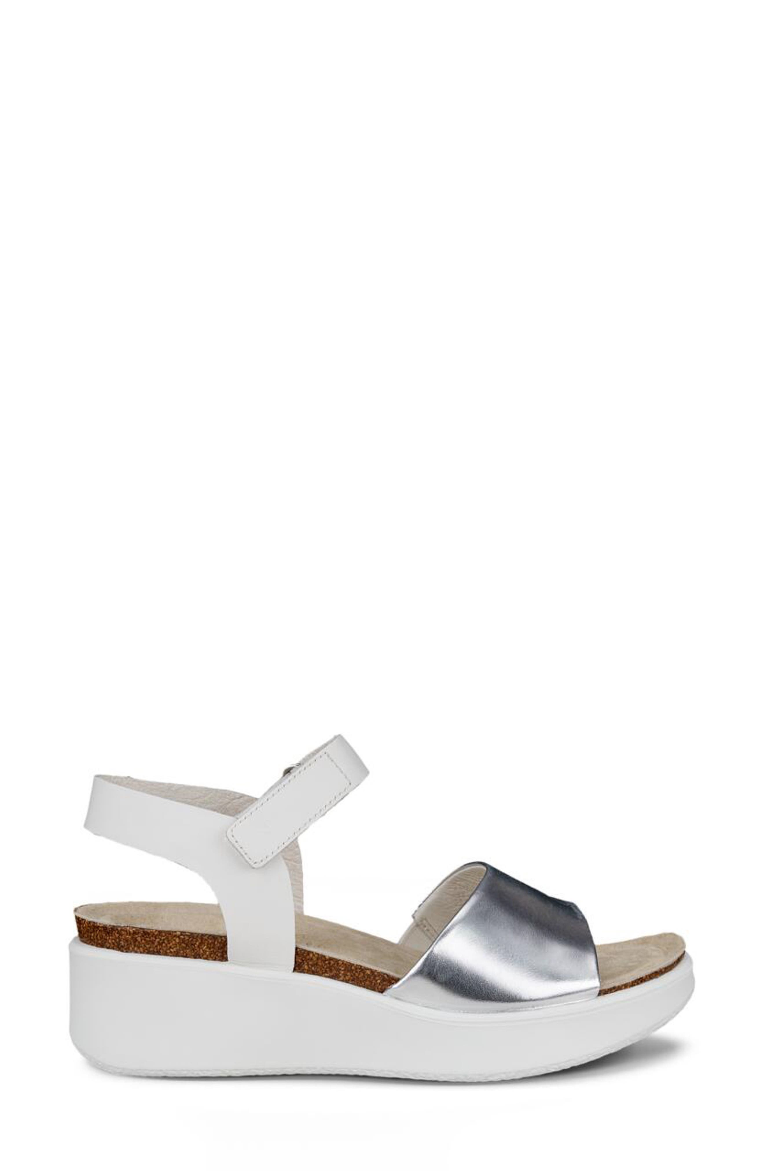 ECCO CORKSPHERE™ Flowt Wedge Cork Sandal