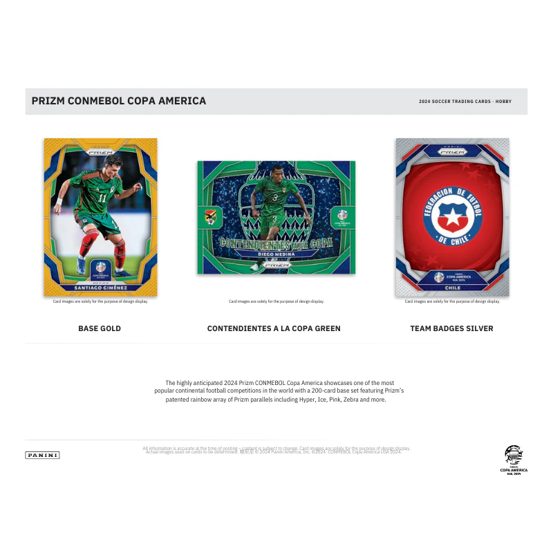 2024 Panini Prizm Conmebol Copa America Hobby Box