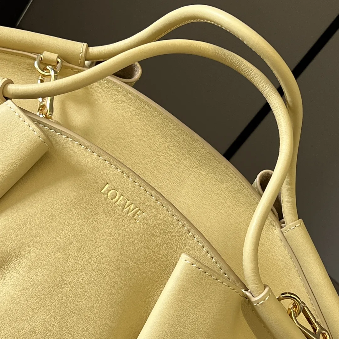 Loewe Gold Calfskin Shoulder Bag product photo from LabelPicks