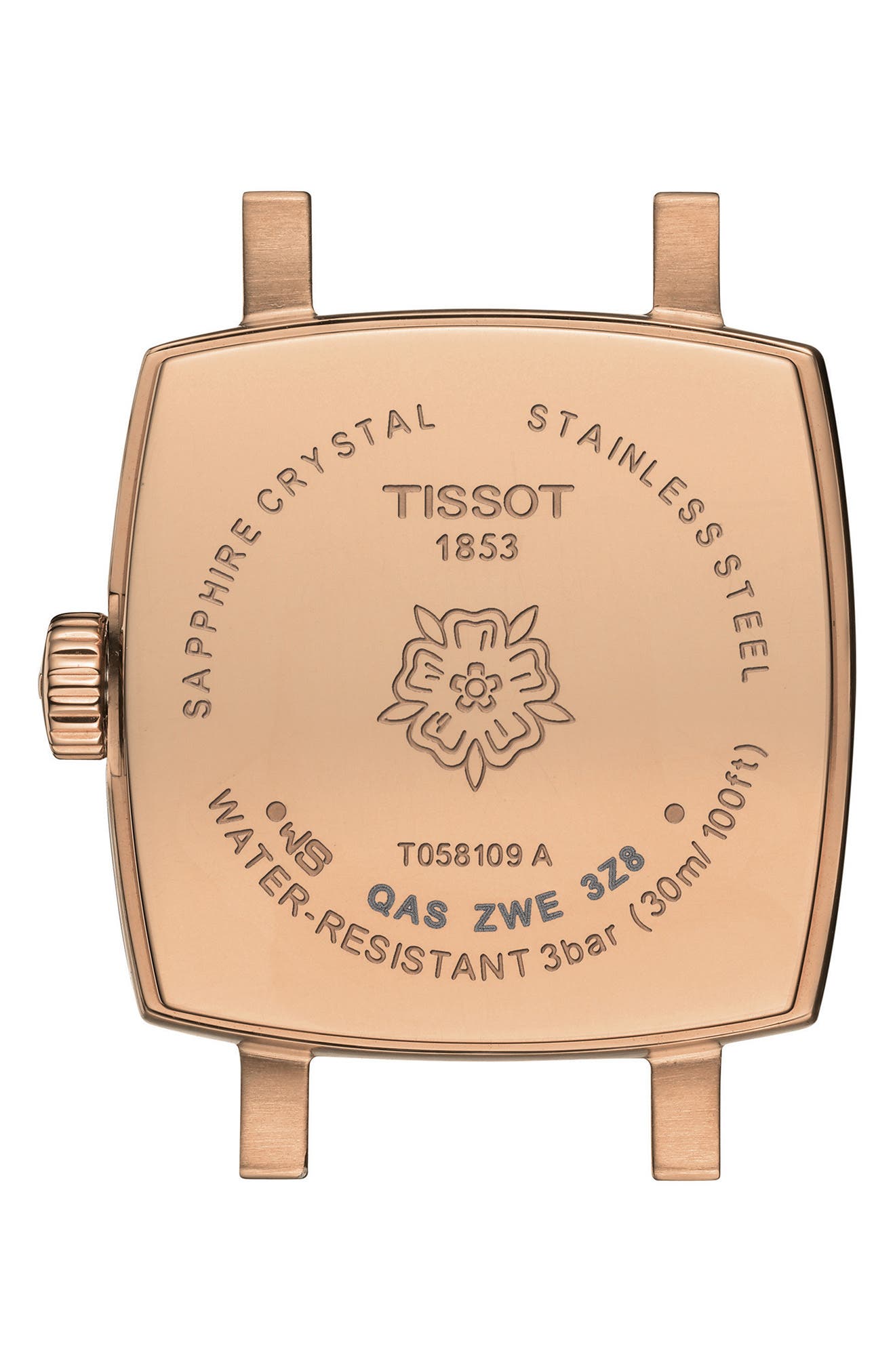 Tissot Lovely Summer Leather Strap Square Watch & Interchangeable Straps Set, 20mm