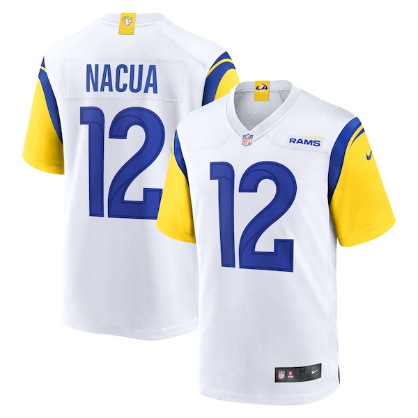 Puka Nacua Los Angeles Rams Nike Game Player Jersey - White