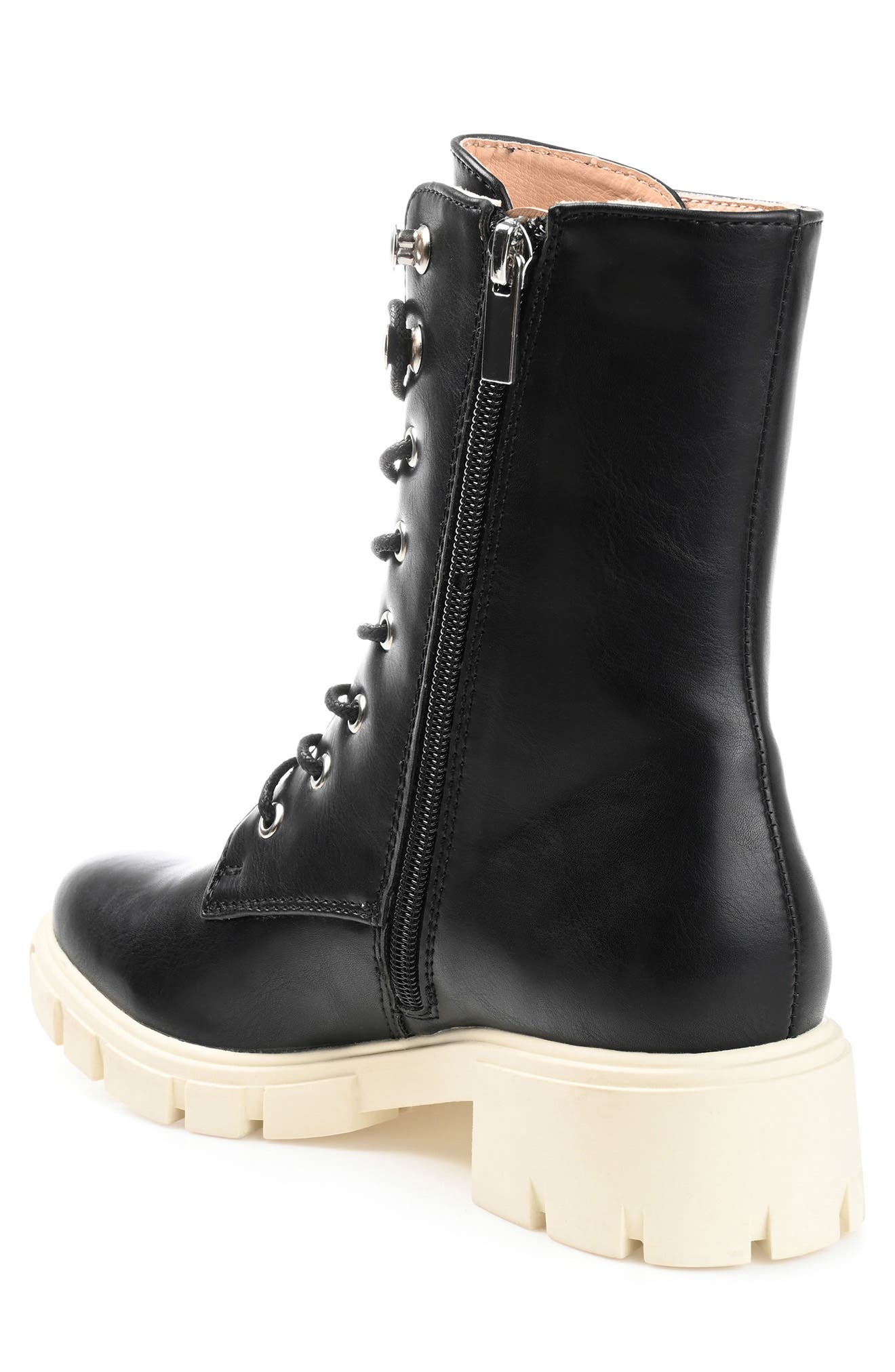 Journee Collection Madelynn Lug Sole Combat Boot