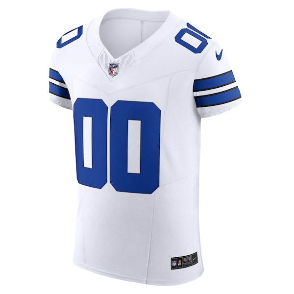 Dallas Cowboys Nike Vapor F.U.S.E. Elite Custom Jersey - White