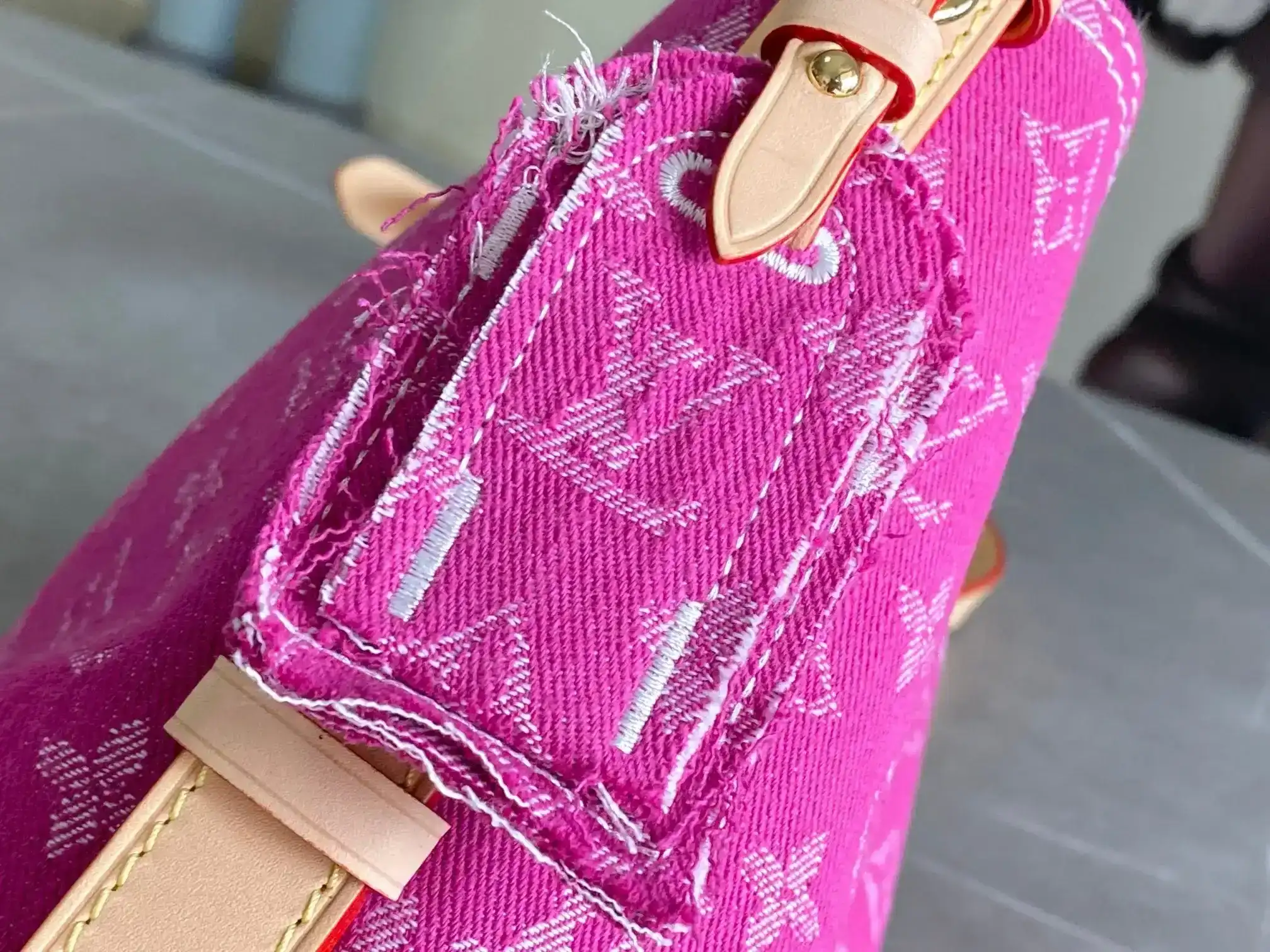 Louis Vuitton Denim Bucket Bag product photo from LabelPicks