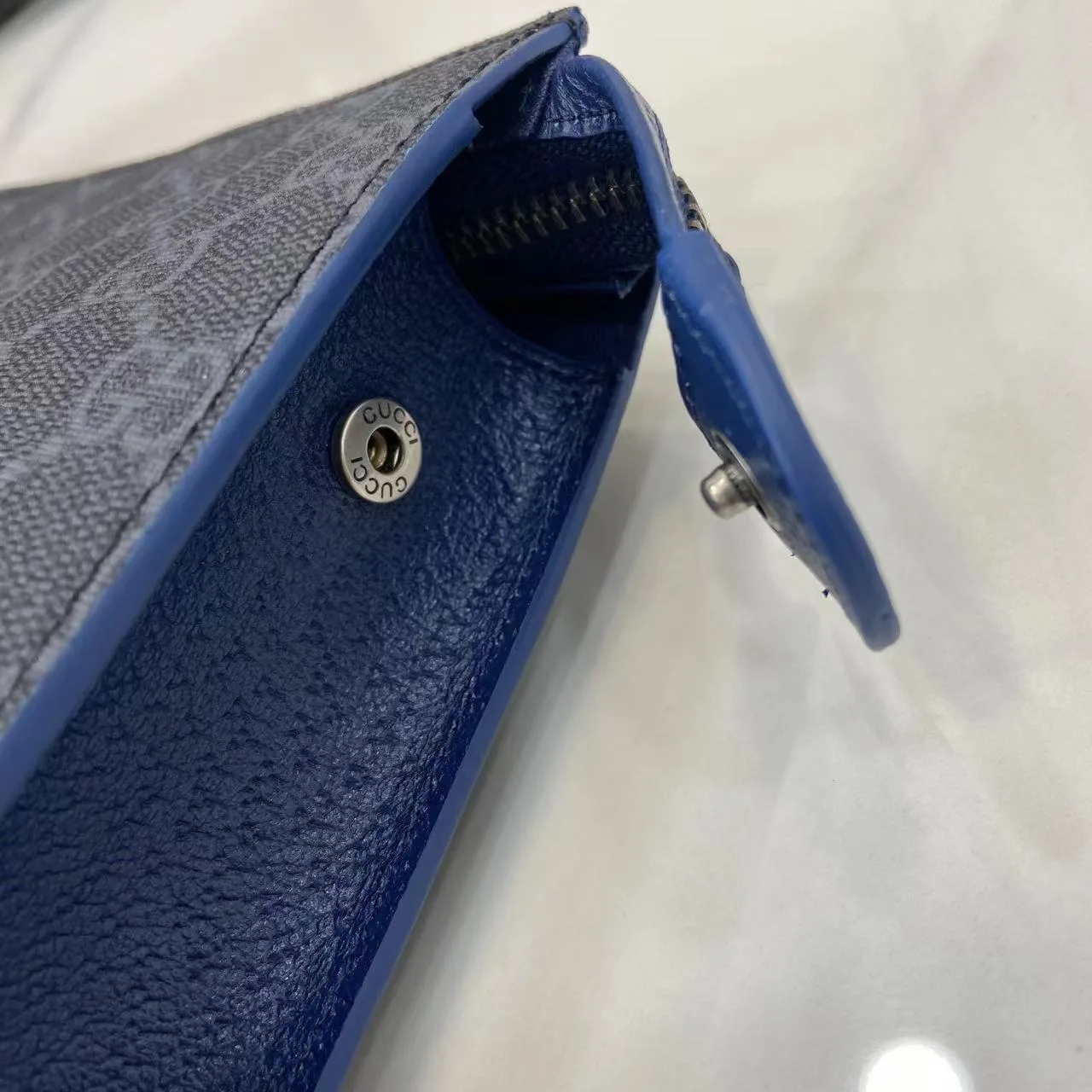 Gucci Canvas and Leather Clutch product photo from LabelPicks