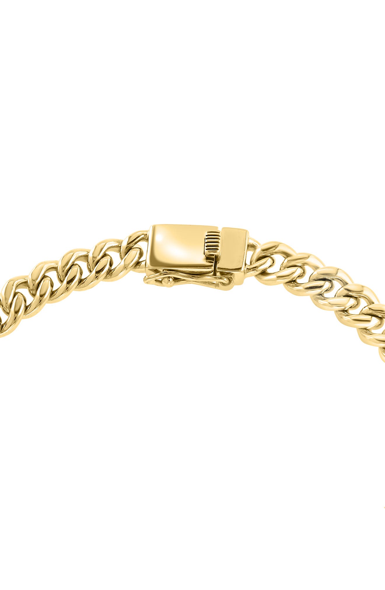 EFFY Pavé Black Spinel Curb Chain Bracelet