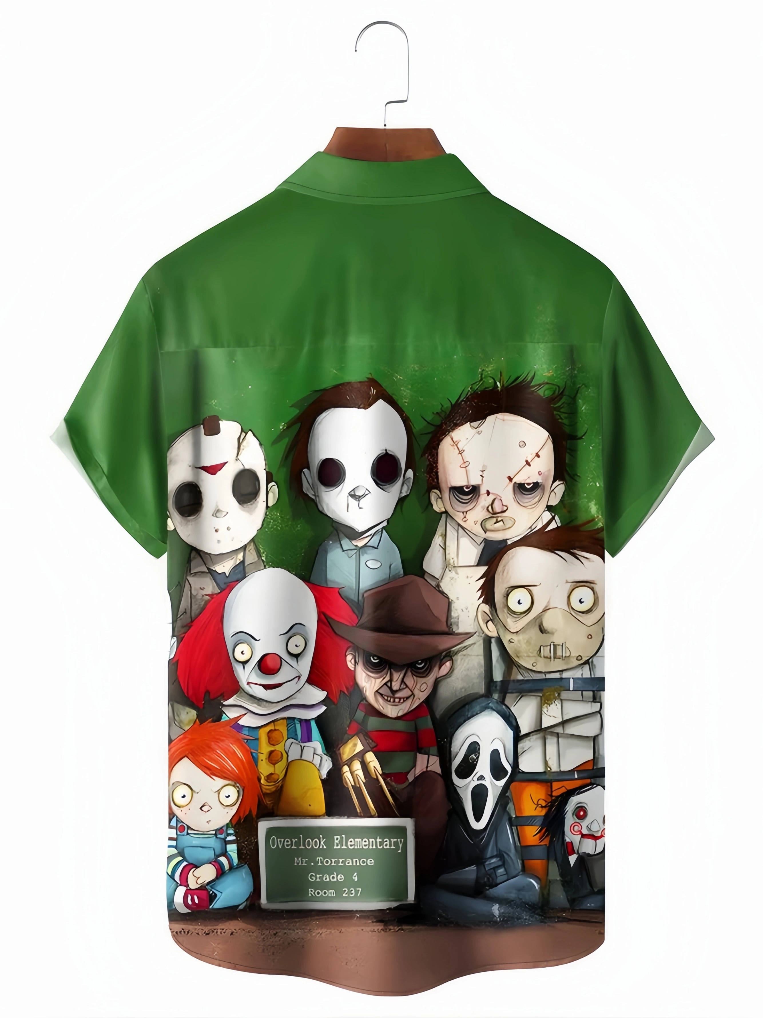 Art Chest Pocket Short Sleeve Casual Shirt