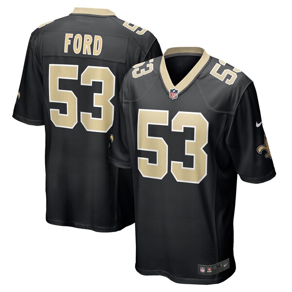 Jaylan Ford New Orleans Saints Nike  Game Jersey -  Black