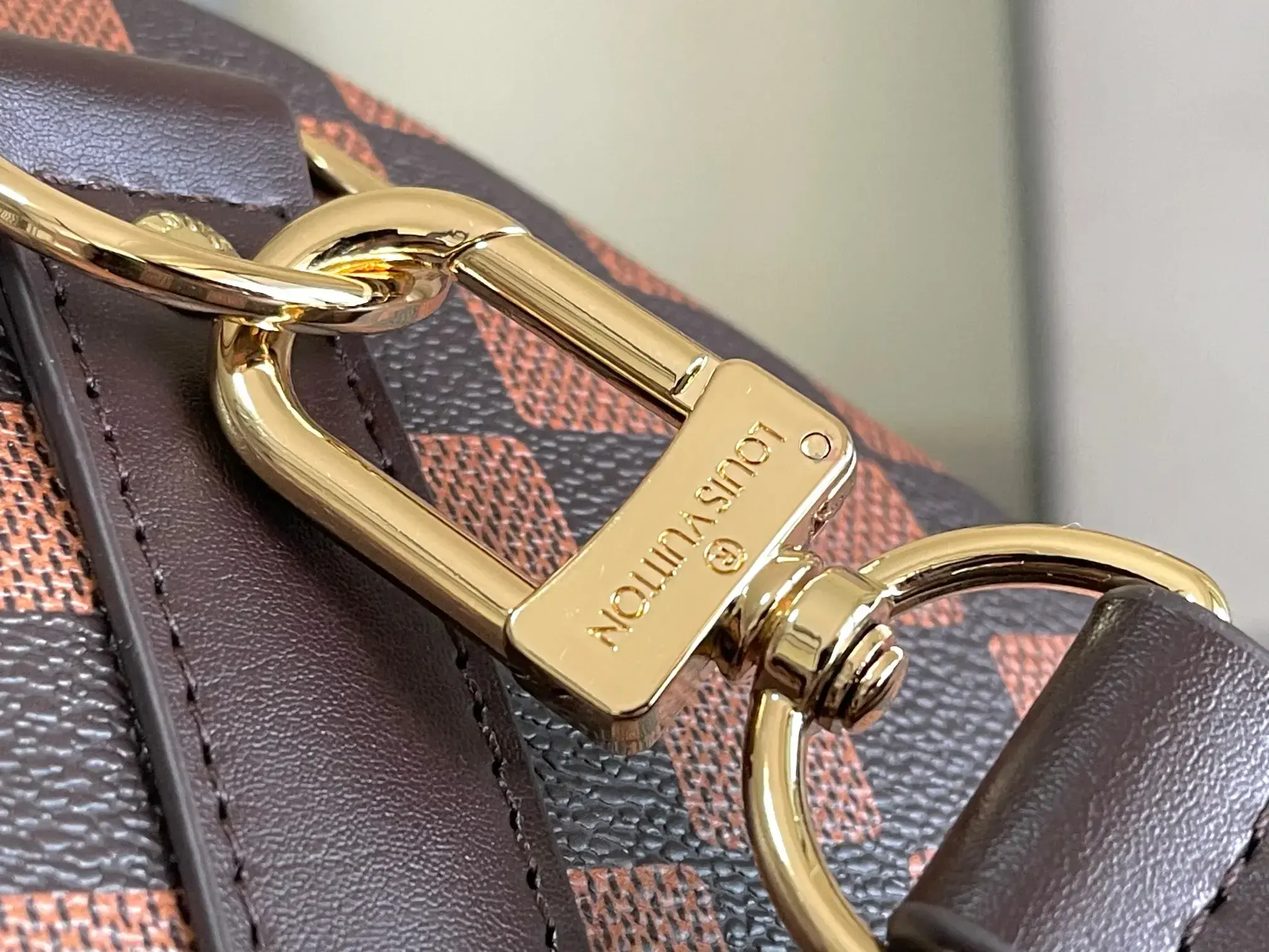 Louis Vuitton Grained Leather Keepall Tote Bag product photo from LabelPicks