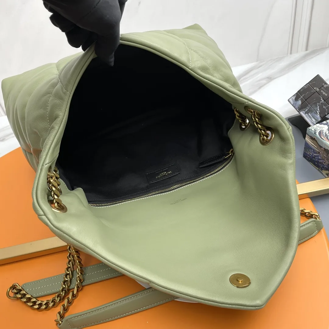 Saint Laurent Silver Loulou Quilted Leather Shoulder Bag product photo from LabelPicks