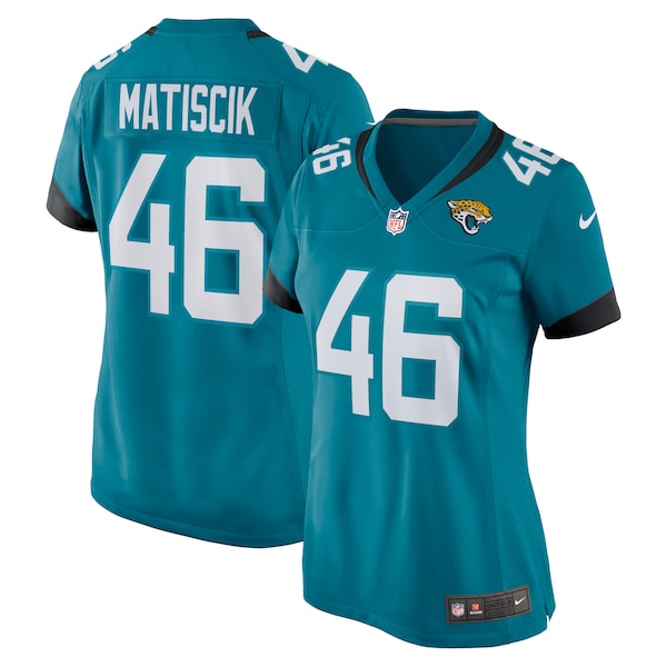 Ross Matiscik Jacksonville Jaguars Nike Women's Game Jersey - Teal/Black