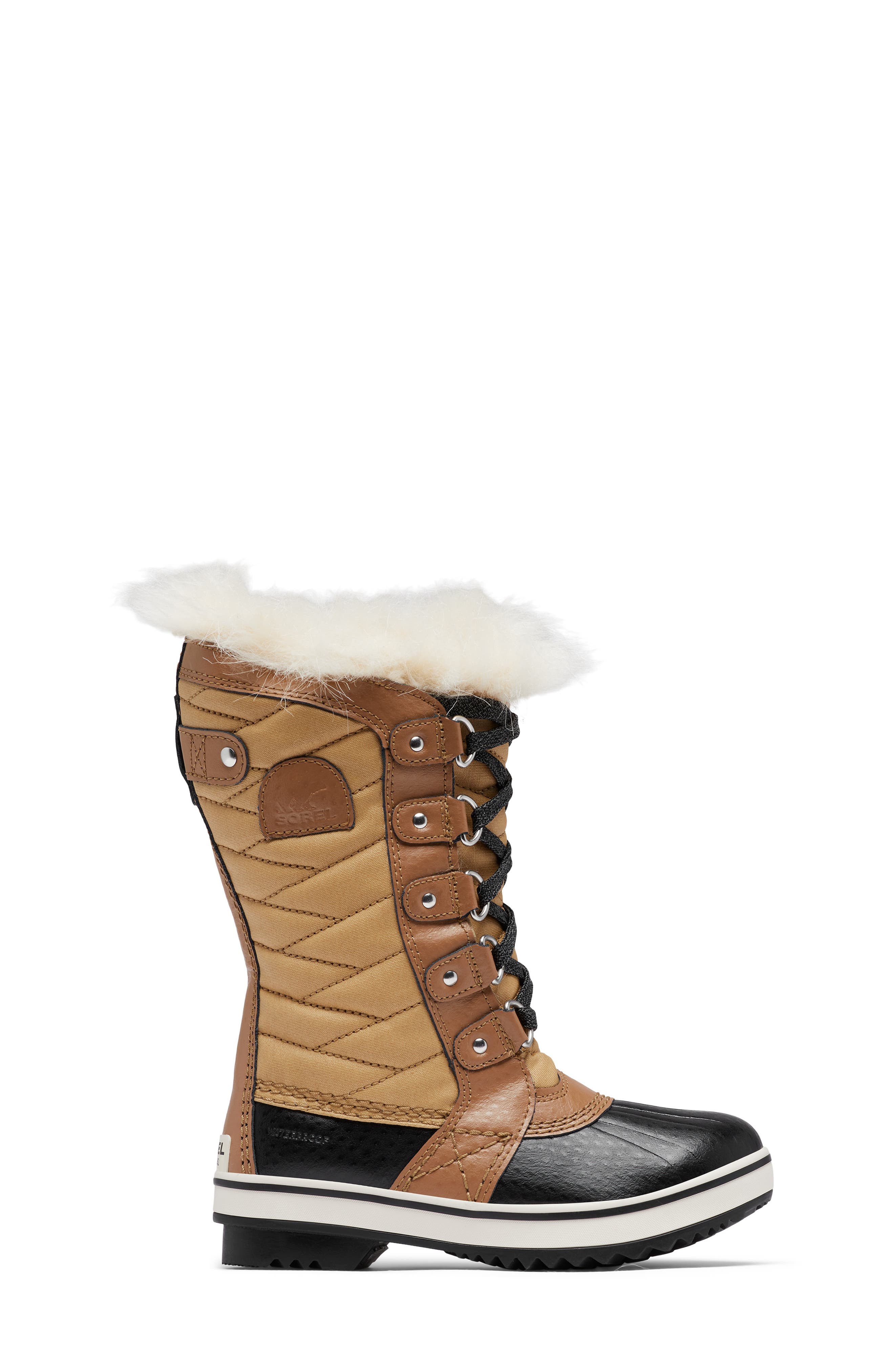 SOREL Kids' Tofino II Faux Fur Lined Waterproof Boot