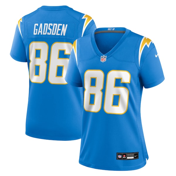 Oronde Gadsden Los Angeles Chargers Nike Women's Team Game Jersey -  Powder Blue