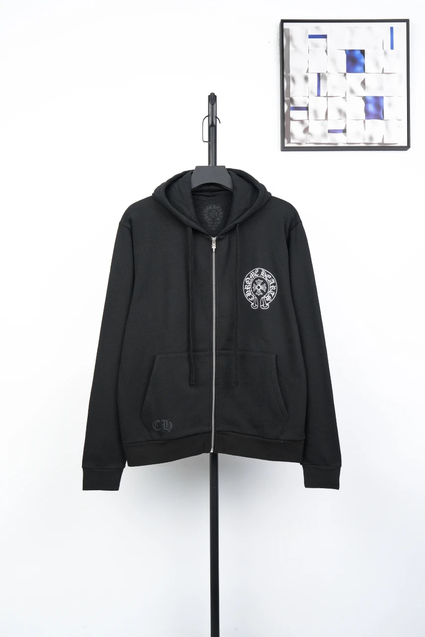 Chrome Hearts Black Sanskrit Graphic Hooded Jacket product photo from LabelPicks