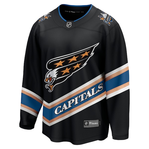 Washington Capitals  Alternate 50th Anniversary Breakaway Jersey - Black
