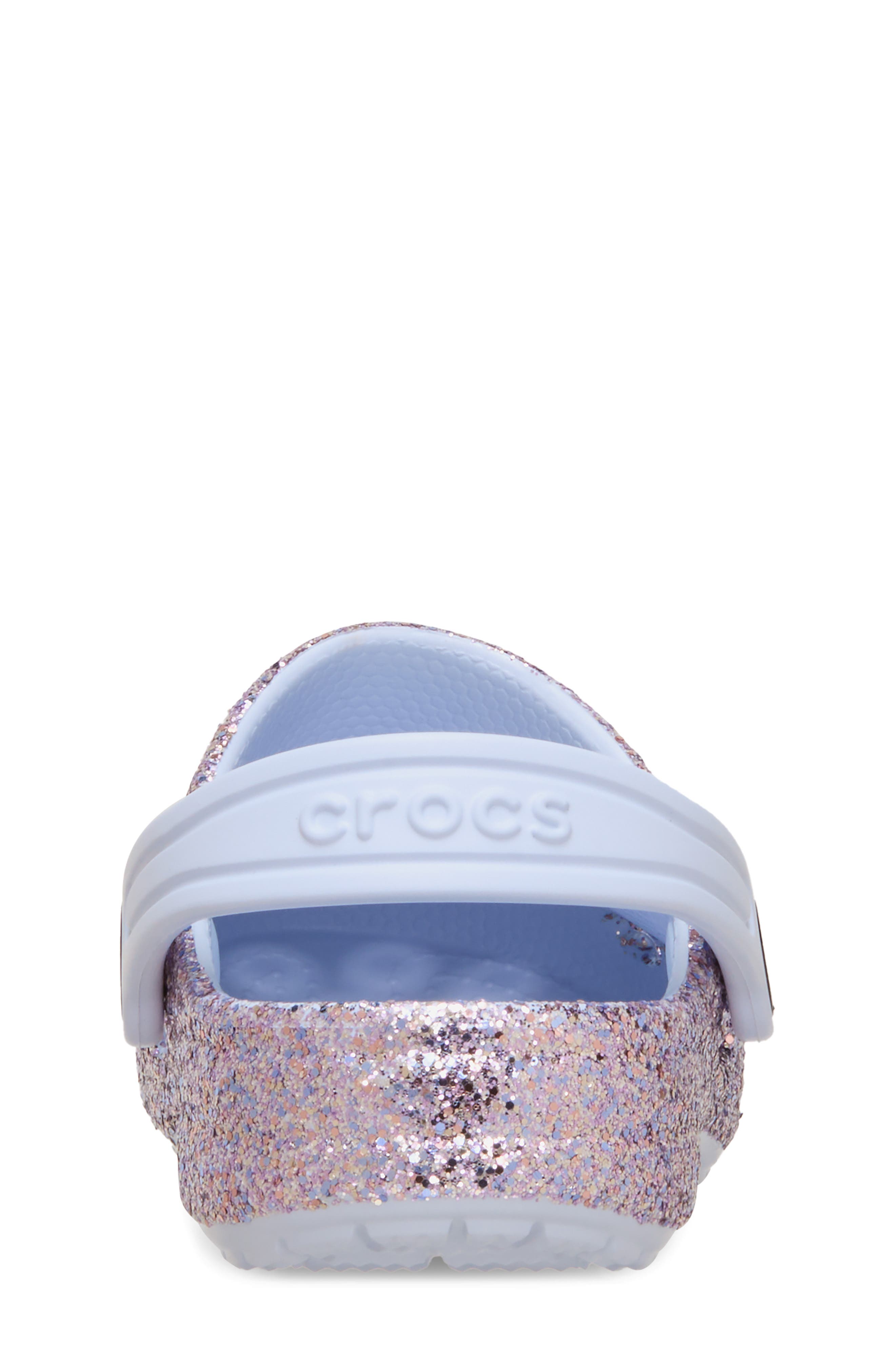 CROCS Kids' Baya Glitter Clog