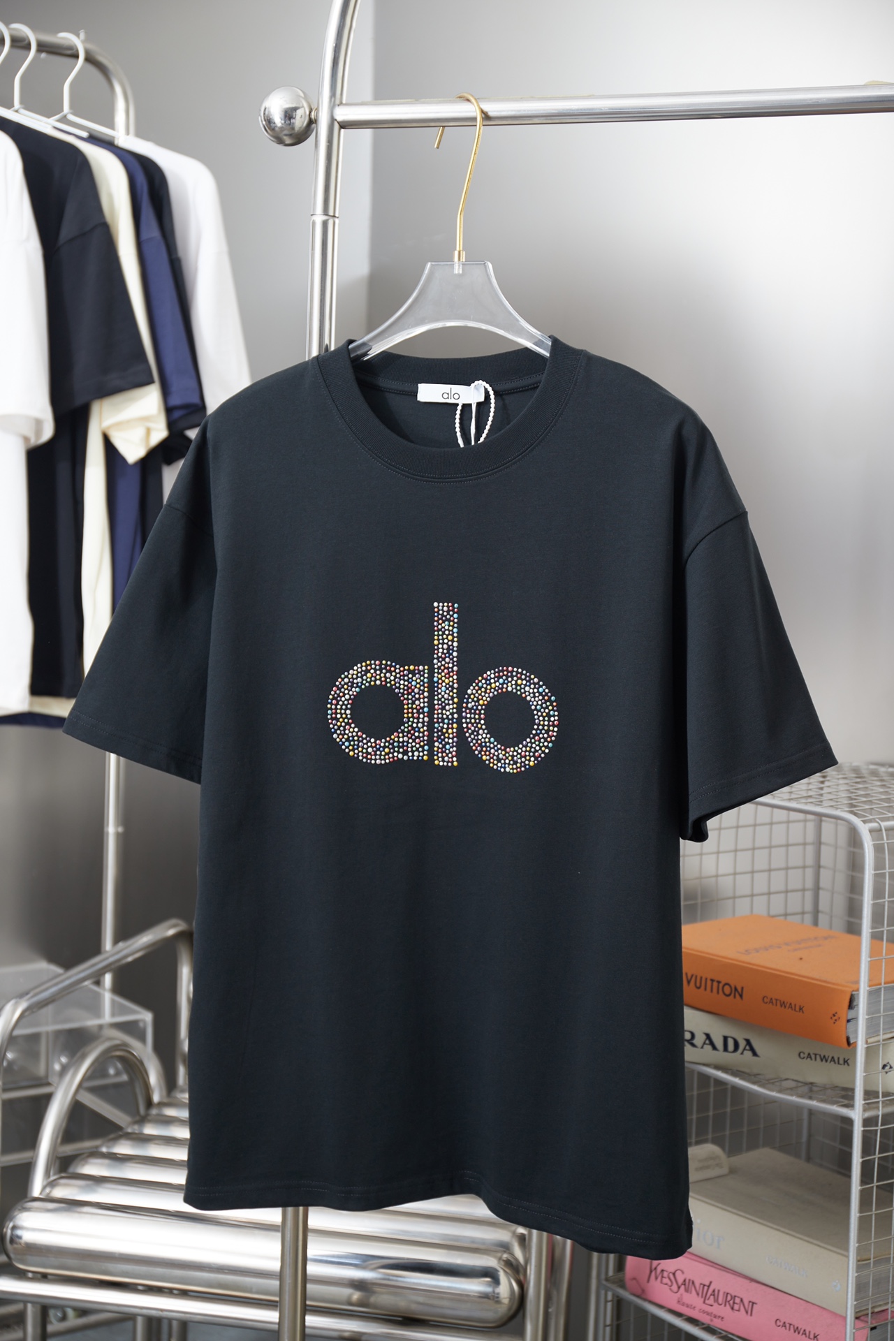 0320 Classic letter prints shirt