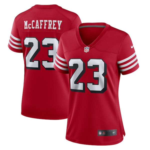 Christian McCaffrey San Francisco 49ers Nike Women's Player Jersey - Scarlet