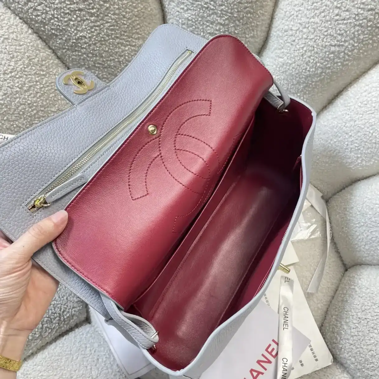 Chanel Grained Leather Classic Flap Tote Bag product photo from LabelPicks