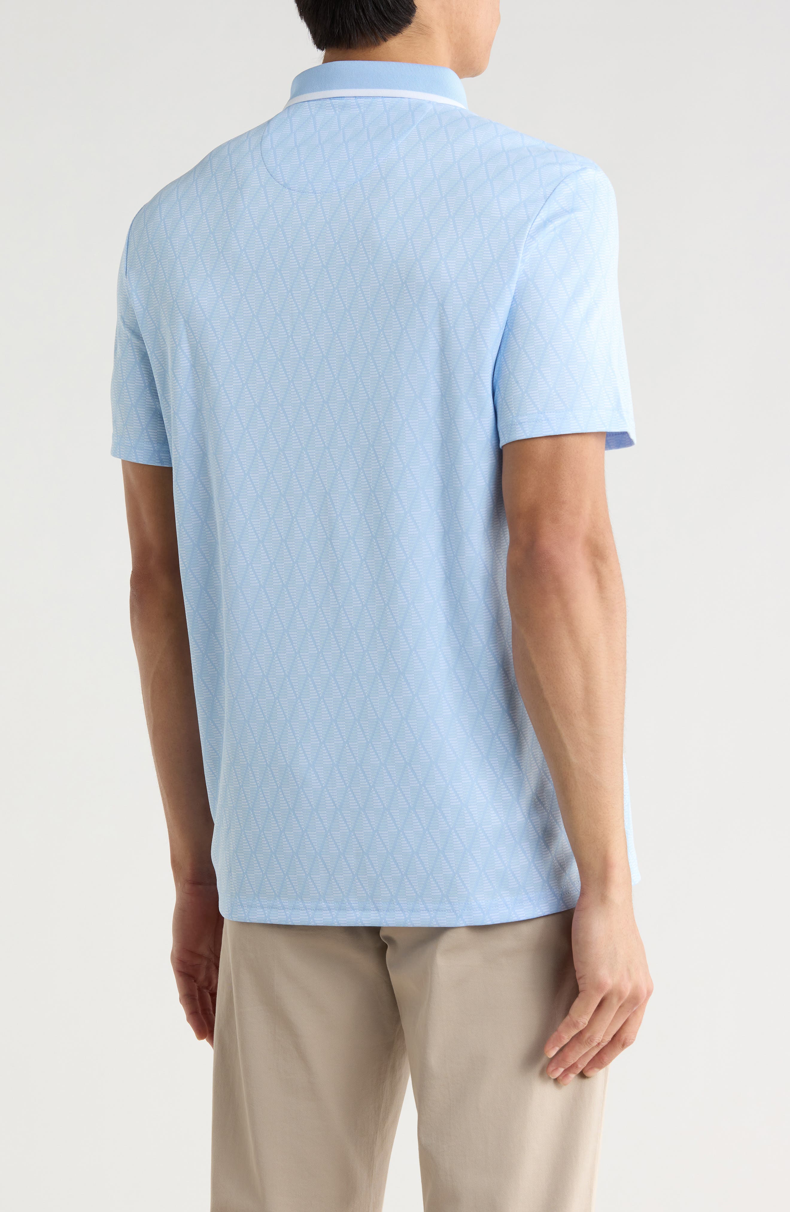 Original Penguin Petes Tipped Diamond Knit Polo