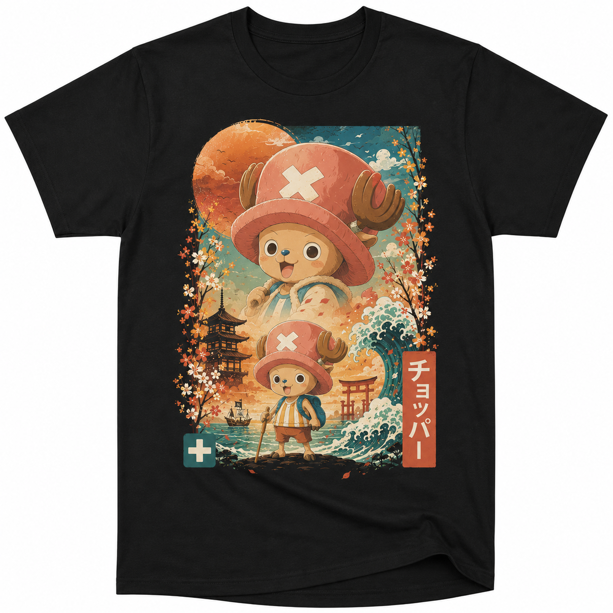 Remera Anime Tony Tony Chopper One Piece Manga Corta