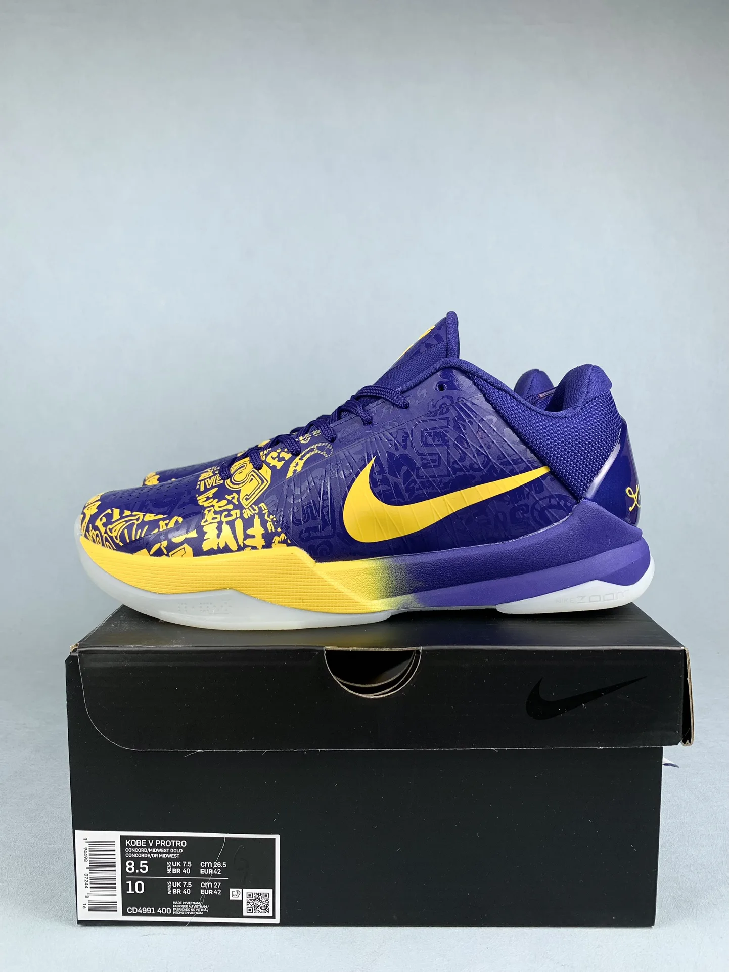 Kobe 5 Protro “5 Rings” Basketball Shoes product photo from LabelPicks