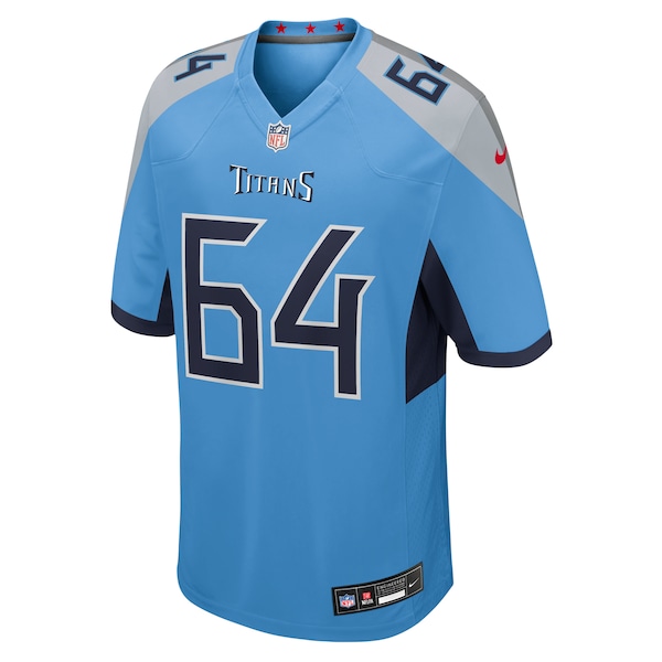 Jackson Slater Tennessee Titans Nike Team Game Jersey -  Light Blue